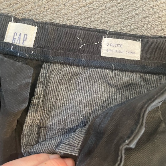 Gap black Girlfriend chinos. 2P - Picture 6 of 6